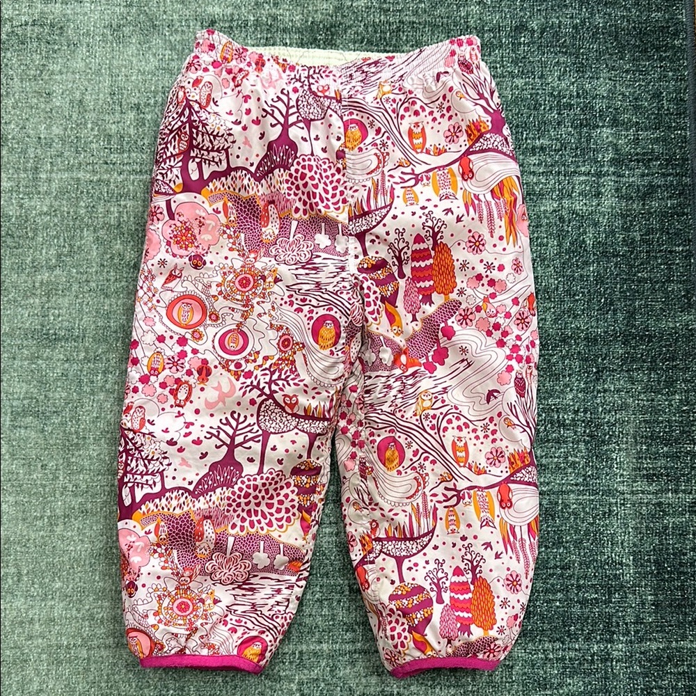 Girls Patagonia puffy snow pants